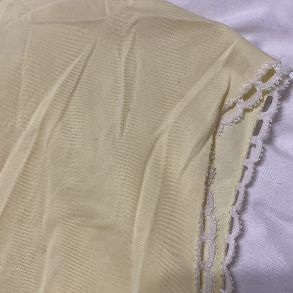 Vintage 60s 70s Bows Lace Nightie Negligée Lingerie - Picture 13 of 13